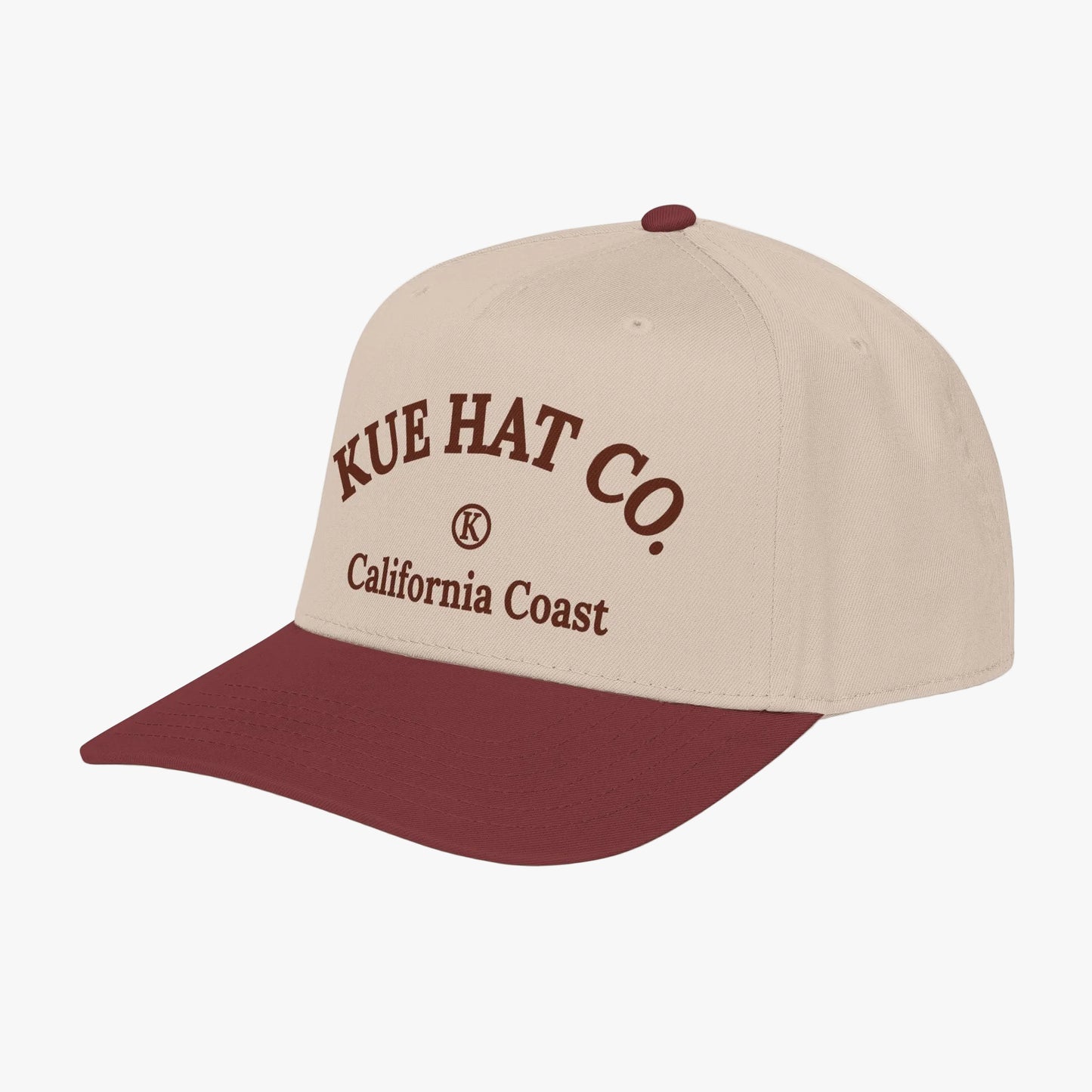 California Coast - Maroon & Khaki
