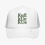 Kue Kue Kue Foam Trucker Hat White