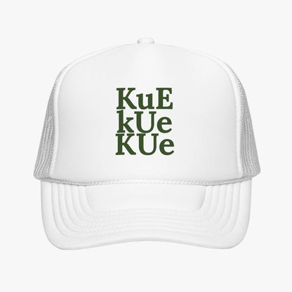 Kue Kue Kue Foam Trucker Hat White