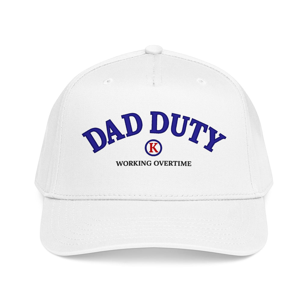 Dad Duty Mid Profile Baseball Cap