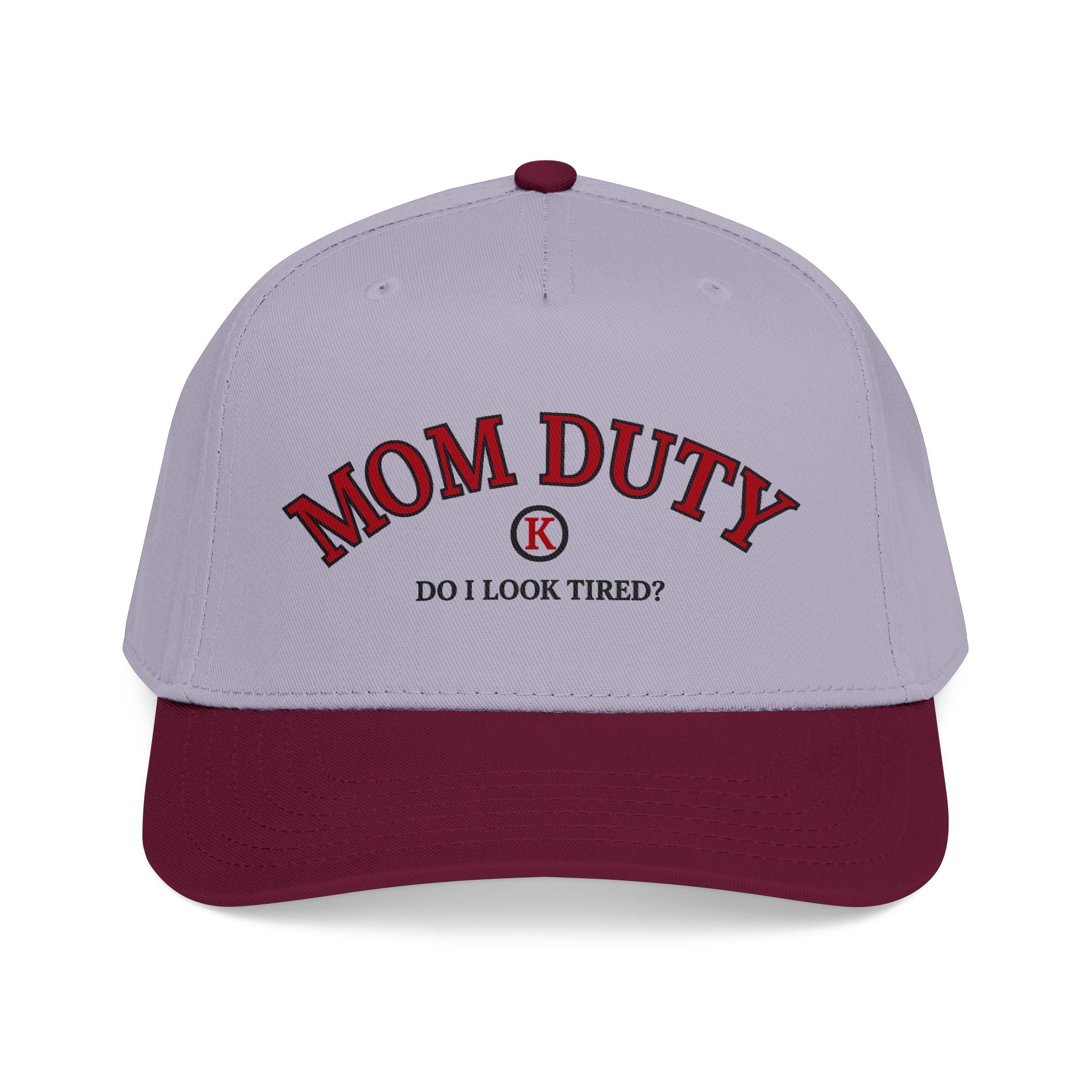 Mom Duty Mid Profile Baseball Cap