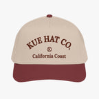 California Coast - Maroon & Khaki