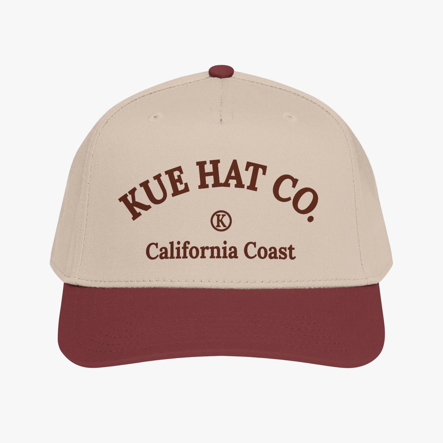 California Coast - Maroon & Khaki