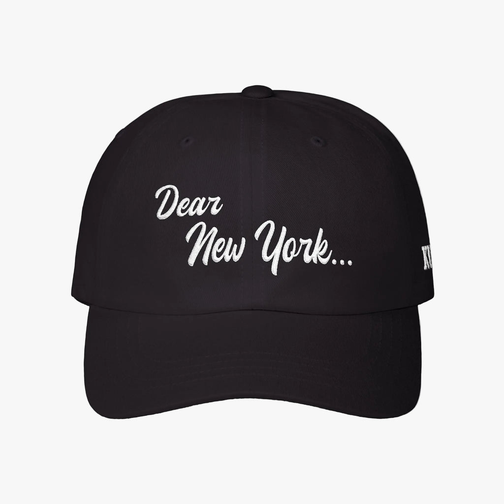 Dear New York Dad Hat Black