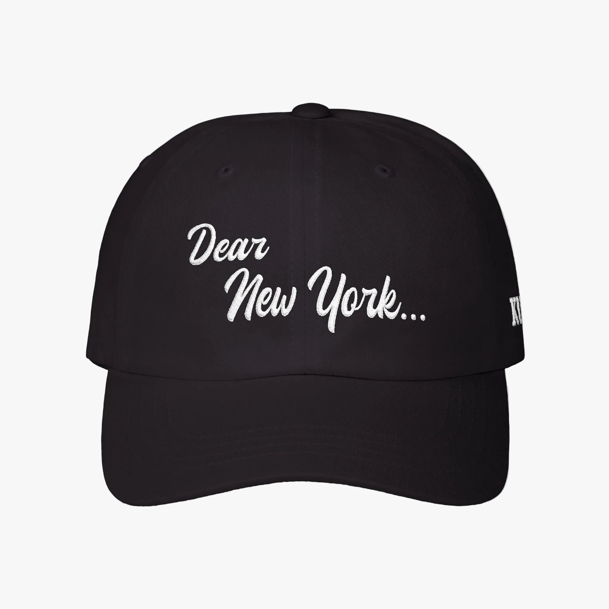 Dear New York Dad Hat Black