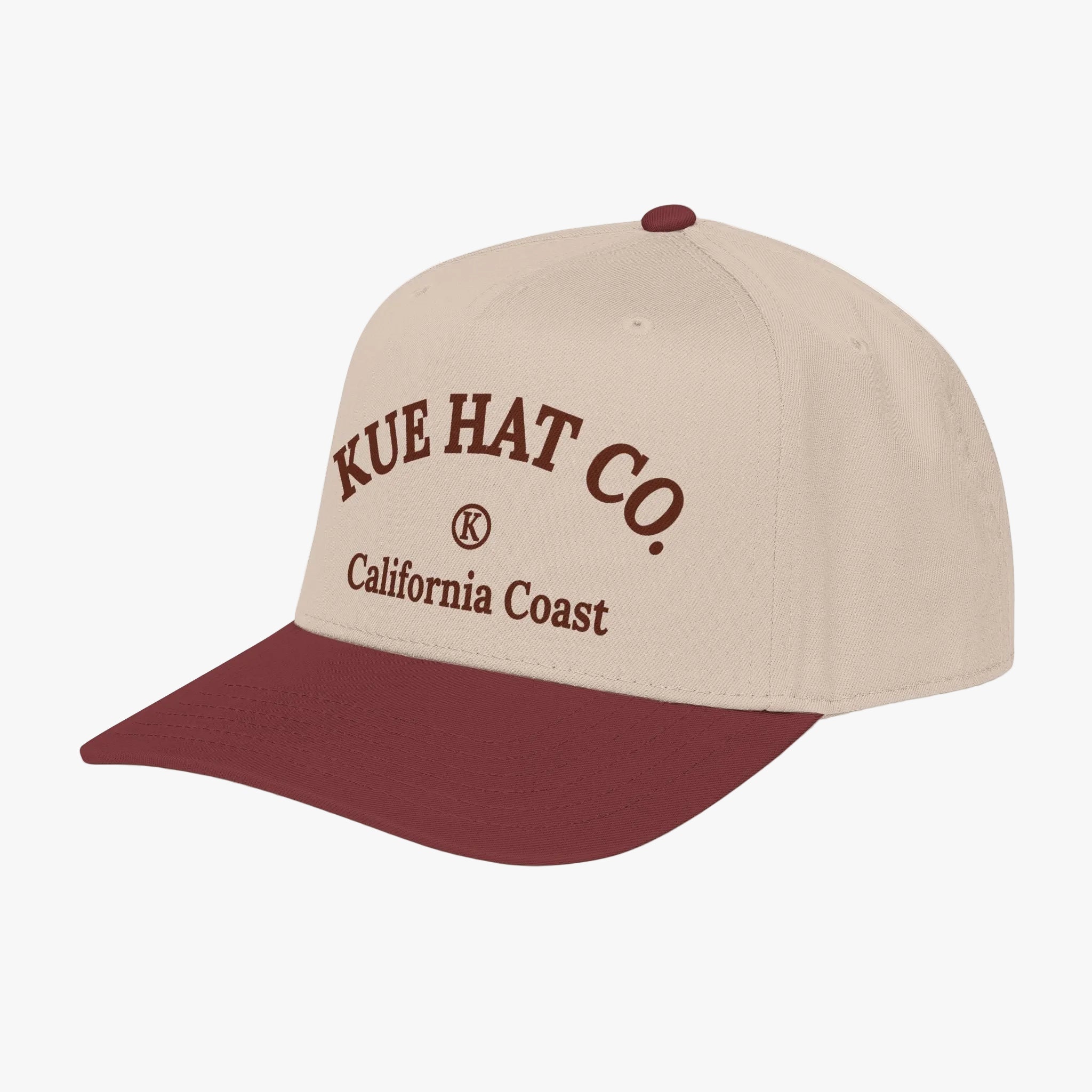 California Coast - Maroon & Khaki