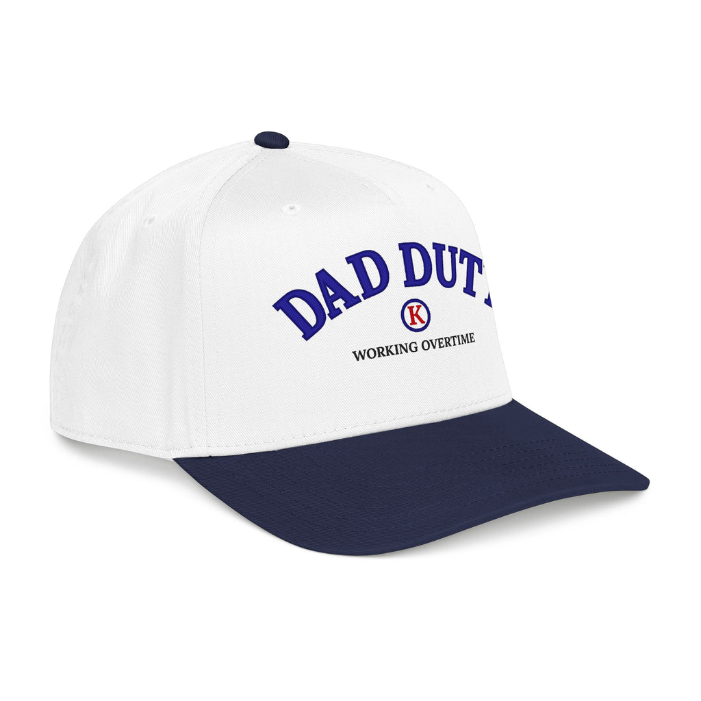 Dad Duty Mid Profile Baseball Cap