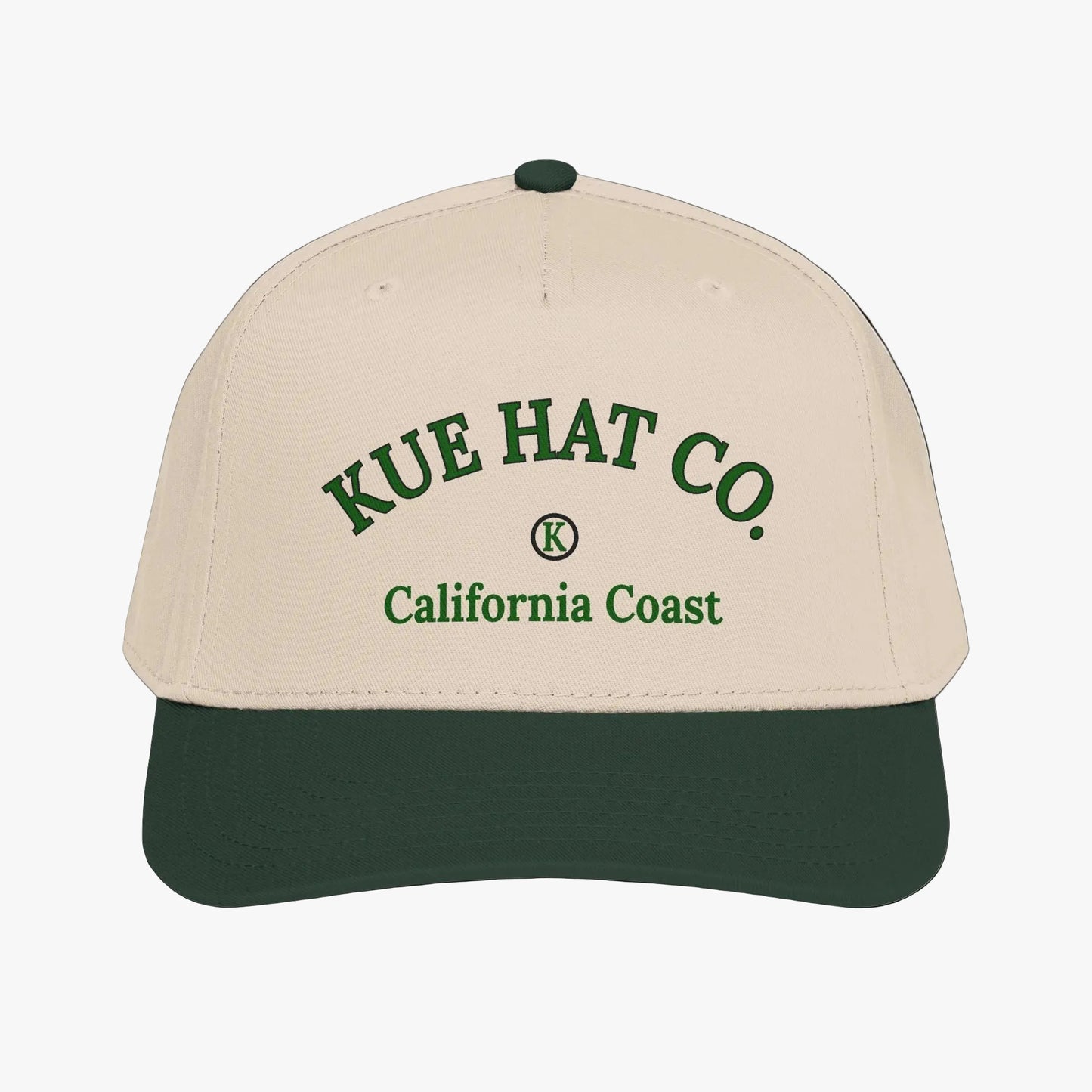 California Coast - Dark Green & Natural