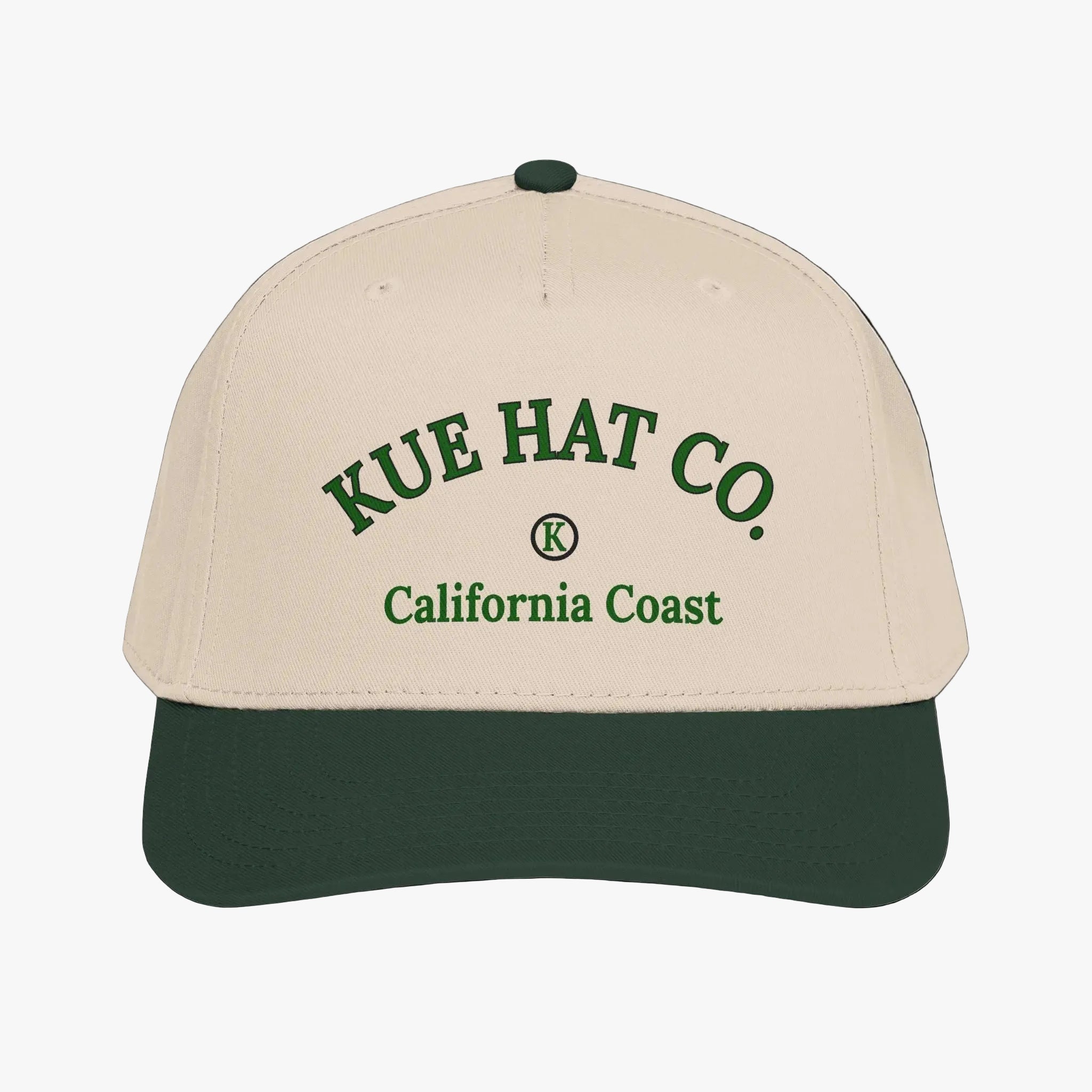 California Coast - Dark Green & Natural