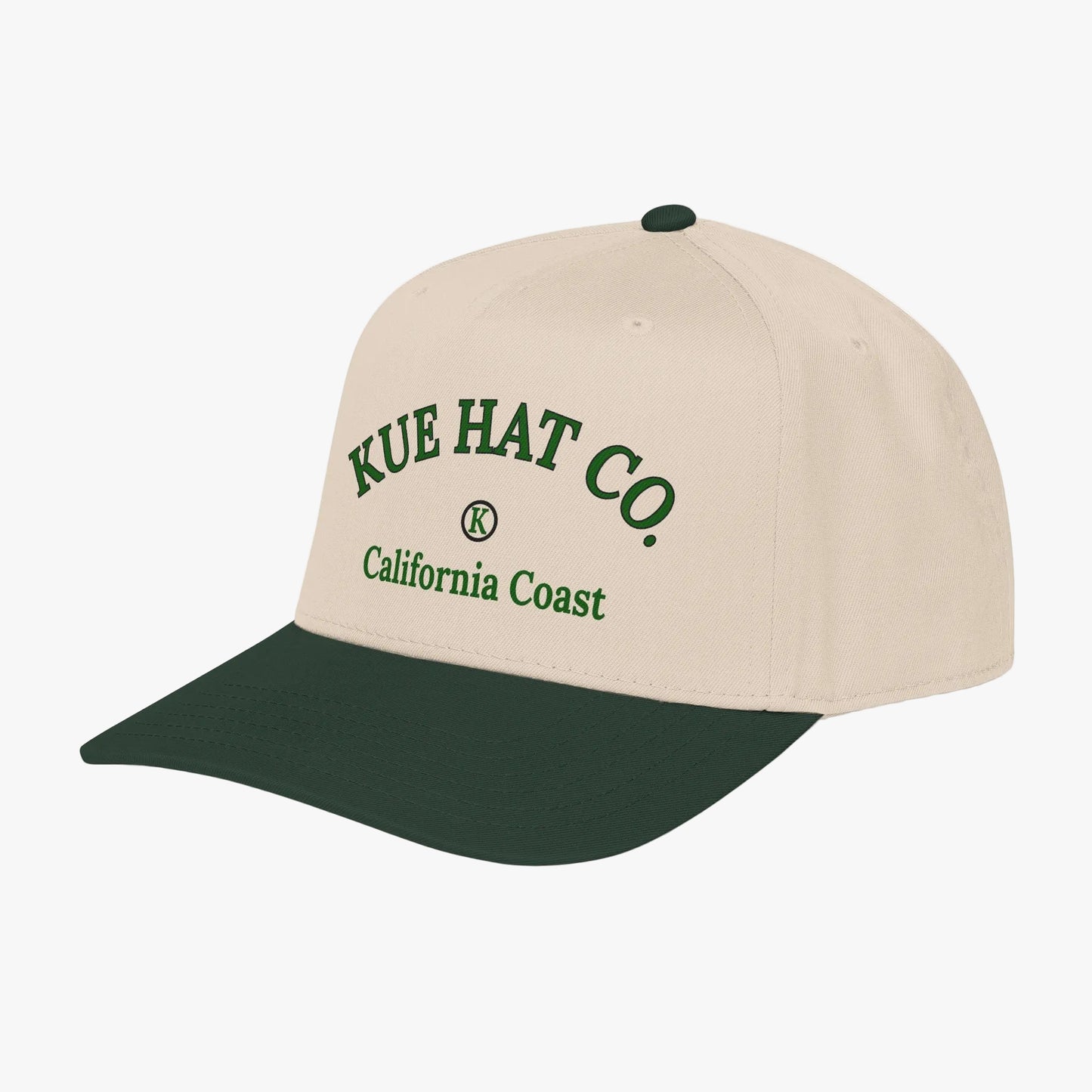 California Coast - Dark Green & Natural