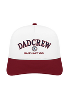 Dad Crew Maroon Snapback