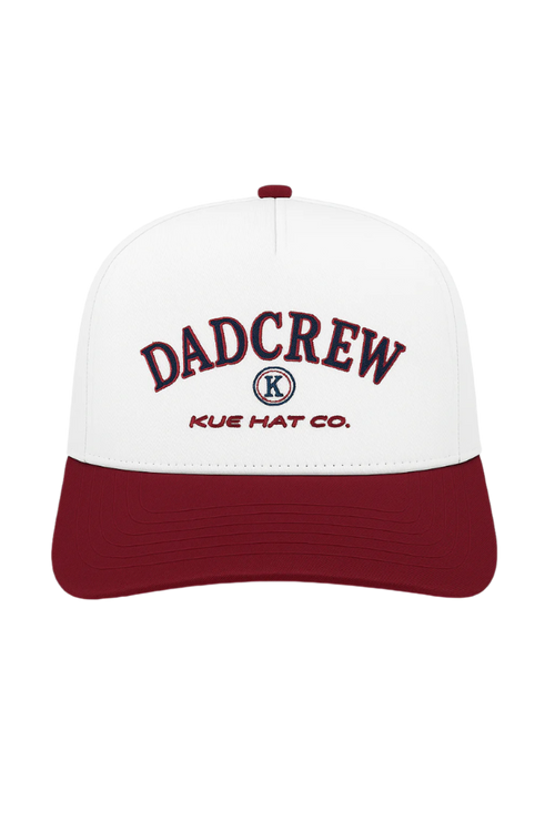 (Pre-Order) Dad Crew Maroon Snapback