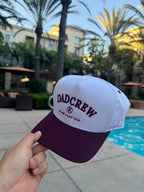 Dad Crew Maroon Snapback